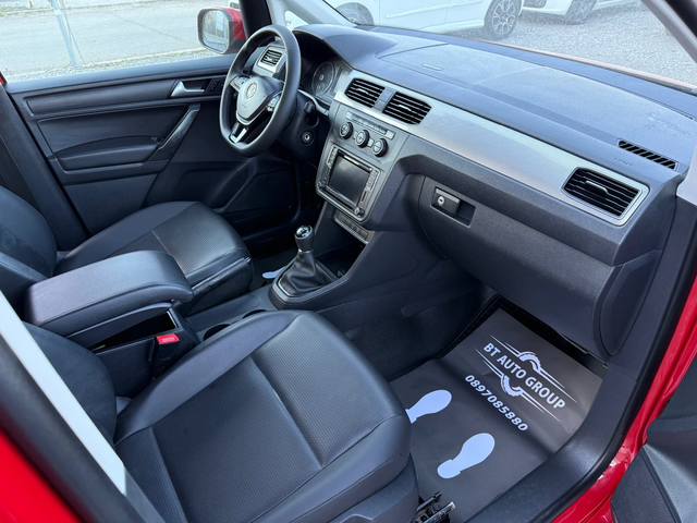 VW Caddy 2.0TDI 150HP 6+ 1МЕСТА FULL LED TECHNOLOGY - автомобили, коли, обяви за нови и употребявани 9