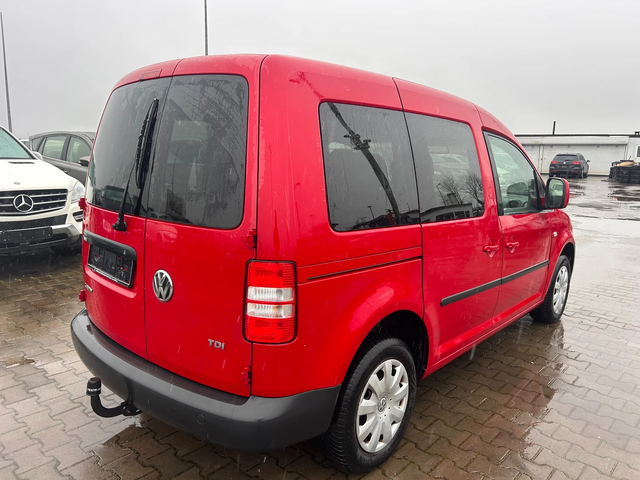 VW Caddy 1.6TDI 4+ 1 EURO 5 - автомобили, коли, обяви за нови и употребявани 6