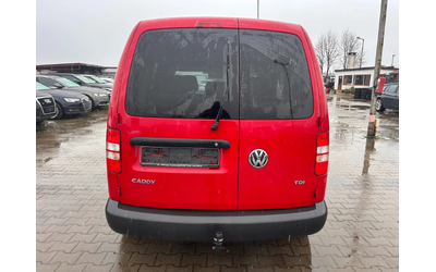 VW Caddy 1.6TDI 4+ 1 EURO 5 - автомобили, коли, обяви за нови и употребявани 7