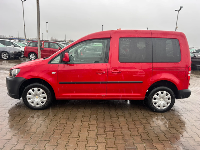 VW Caddy 1.6TDI 4+ 1 EURO 5 - автомобили, коли, обяви за нови и употребявани 9