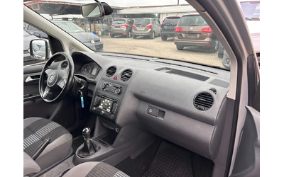 VW Caddy 1.6TDI 4+ 1 NAVI EURO 5 - автомобили, коли, обяви за нови и употребявани 12