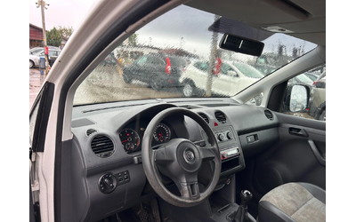 VW Caddy 1.6TDI EURO 5 - автомобили, коли, обяви за нови и употребявани 11