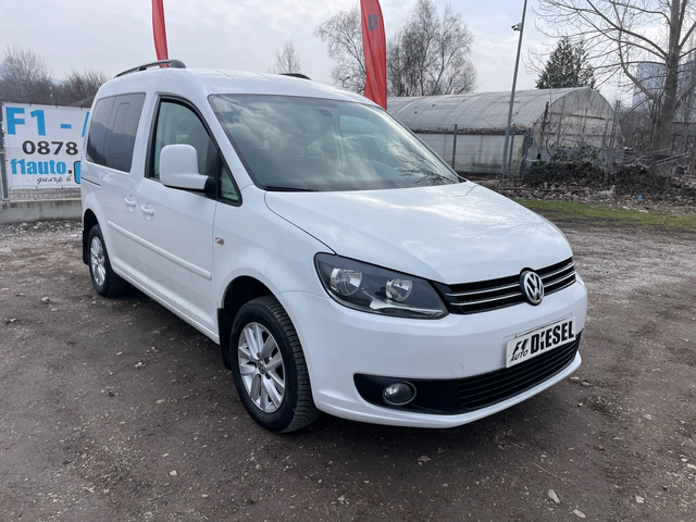 VW Caddy 1.6TDI-102-AVTOMAT-ITALIA - автомобили, коли, обяви за нови и употребявани 2