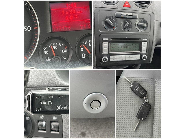 VW Caddy 1.9TDI 105кс. КЛИМАТИК EURO 4 ПАРКТРОНИК - автомобили, коли, обяви за нови и употребявани 12