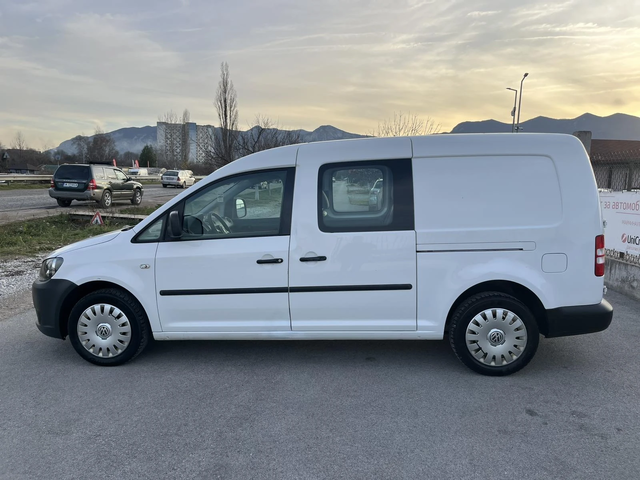 VW Caddy MAXI 1.6TDI 102кс EURO 5B КЛИМАТИК - автомобили, коли, обяви за нови и употребявани 5