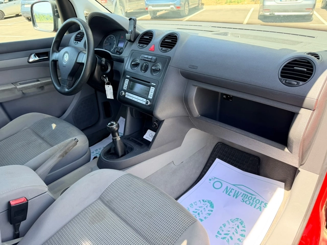 VW Caddy 1.6 бензин Лизинг през Уникредит по 120 евро - автомобили, коли, обяви за нови и употребявани 11