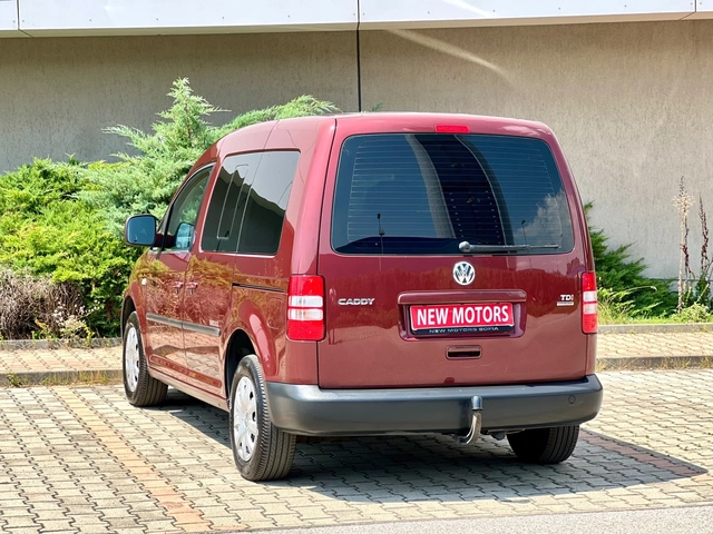 VW Caddy 1.6TDI-7места-Лизинг по 145 евро - автомобили, коли, обяви за нови и употребявани 7