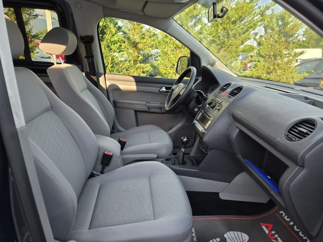 VW Caddy 2.0i-109кс= ФАБРИЧЕН МЕТАН= КЛИМАТРОНИК= ПЪТНИЧЕСК - автомобили, коли, обяви за нови и употребявани 14