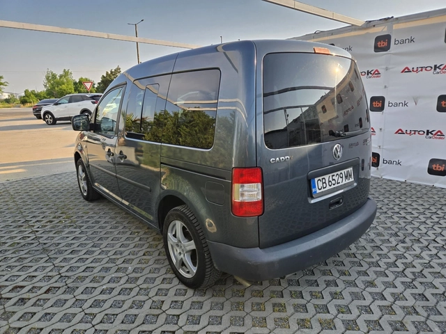 VW Caddy 2.0i-109кс= ФАБРИЧЕН МЕТАН= КЛИМАТРОНИК= ПЪТНИЧЕСК - автомобили, коли, обяви за нови и употребявани 4