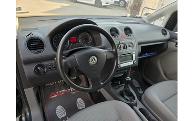 VW Caddy 2.0i-109кс= ФАБРИЧЕН МЕТАН= КЛИМАТРОНИК= ПЪТНИЧЕСК - автомобили, коли, обяви за нови и употребявани 7