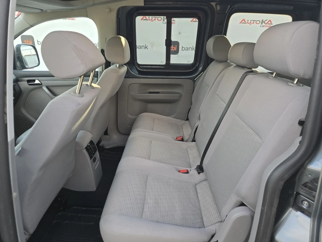 VW Caddy 2.0i-109кс= ФАБРИЧЕН МЕТАН= КЛИМАТРОНИК= ПЪТНИЧЕСК - автомобили, коли, обяви за нови и употребявани 8