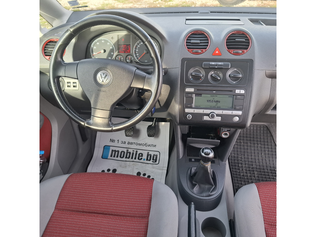 VW Caddy LIFE/CNG/Германия/КЛИМАТИК - автомобили, коли, обяви за нови и употребявани 11