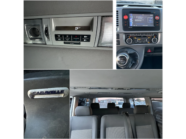 VW Caravelle 2.0TDI* 140к.с* 9-МЕСТЕН* ДЪЛГА БАЗА* 6 СКОРОСТИ - автомобили, коли, обяви за нови и употребявани 11