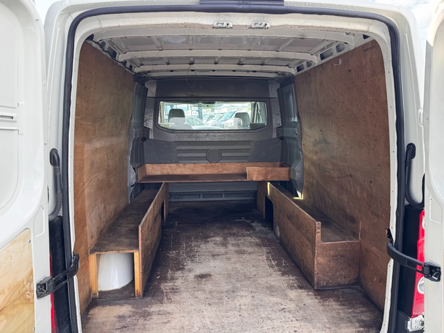 VW Crafter 2.5TDI 6-местен Клима Euro 5 - автомобили, коли, обяви за нови и употребявани 14
