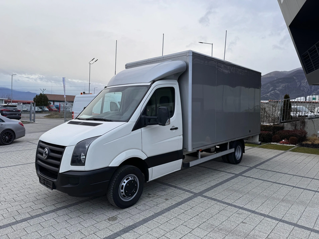 VW Crafter 2.5TDI до 3, 5т. 4, 27м. Климатроник Euro 5 - автомобили, коли, обяви за нови и употребявани 1