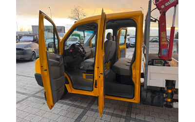 VW Crafter 2.5TDI Бордови + кран Клима - автомобили, коли, обяви за нови и употребявани 14