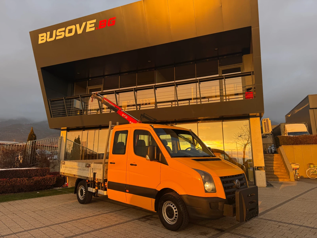 VW Crafter 2.5TDI Бордови + кран Клима - автомобили, коли, обяви за нови и употребявани 1