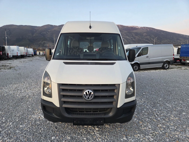 VW Crafter 2.5 TDI, Пътнически,  9местен, Клима - автомобили, коли, обяви за нови и употребявани 7