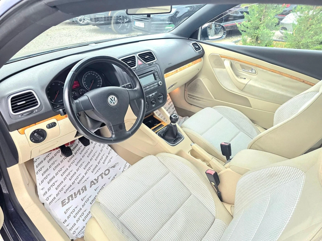 VW Eos 2.0FSI КАБРИО ТОП - автомобили, коли, обяви за нови и употребявани 10