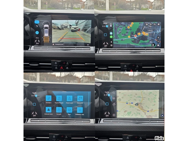 VW Golf R-Line в цвят Nardo Grey - автомобили, коли, обяви за нови и употребявани 9