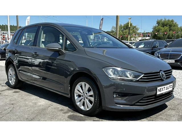 VW Golf SPORTSVAN 1.6TDI 110HP DSG LED EU6B - автомобили, коли, обяви за нови и употребявани 2