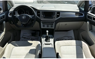 VW Golf SPORTSVAN 1.6TDI 110HP DSG LED EU6B - автомобили, коли, обяви за нови и употребявани 8
