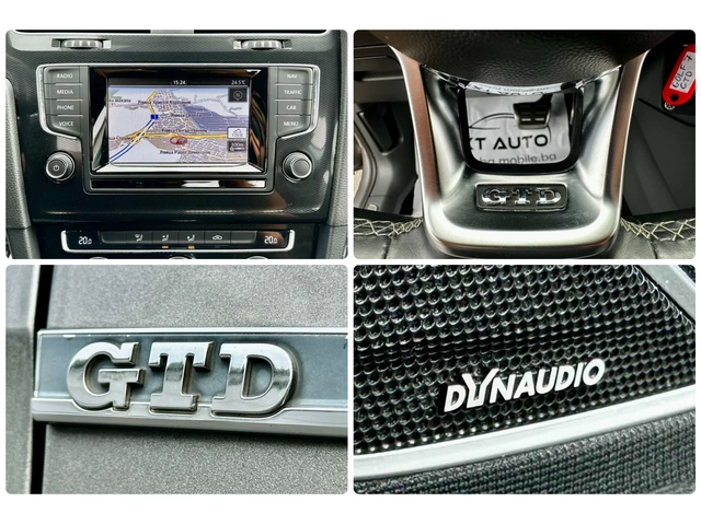 VW Golf GTD 184HP Е6В DYNAUDIO DSG NAVI СВЕТЕЩ ТАВАН - автомобили, коли, обяви за нови и употребявани 13