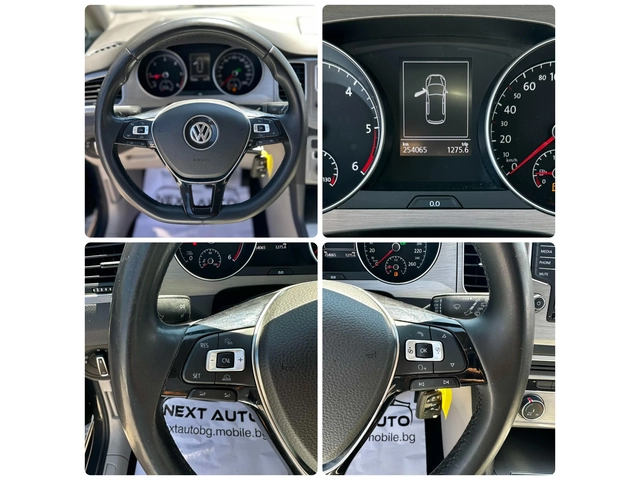 VW Golf SPORTSVAN 1.6TDI 110HP DSG LED EU6B - автомобили, коли, обяви за нови и употребявани 12