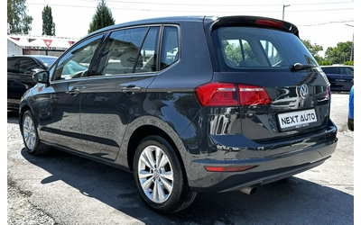 VW Golf SPORTSVAN 1.6TDI 110HP DSG LED EU6B - автомобили, коли, обяви за нови и употребявани 6
