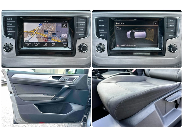 VW Golf Plus SPORTSVAN 1.6TDI 110HP DSG NAVI EURO6 - автомобили, коли, обяви за нови и употребявани 13