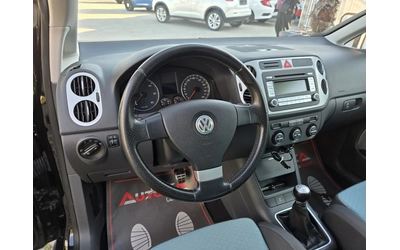 VW Golf Plus CROSS= 1.9TDI-105кс= КЛИМАТРОНИК - автомобили, коли, обяви за нови и употребявани 7
