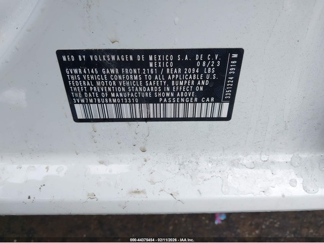 VW JETTA 1.5L I-4 DI, DOHC, VVT, TURBO, 158HP Front Wheel Drive - автомобили, коли, обяви за нови и употребявани 8