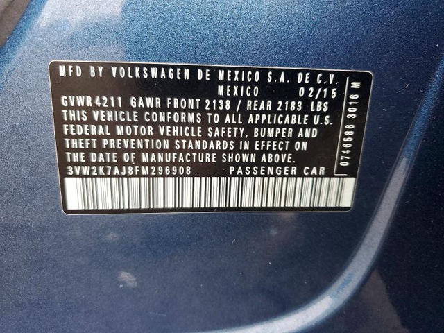 VW JETTA 2 L 4 Front-wheel Drive - автомобили, коли, обяви за нови и употребявани 12