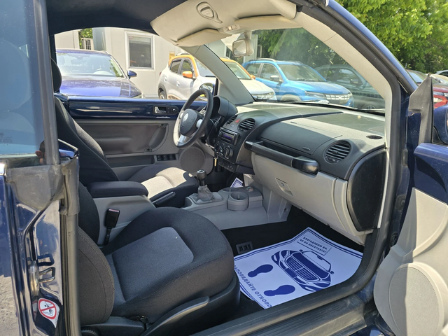 VW New beetle Cabrio - 1.9TDI - 100к.с. - автомобили, коли, обяви за нови и употребявани 13