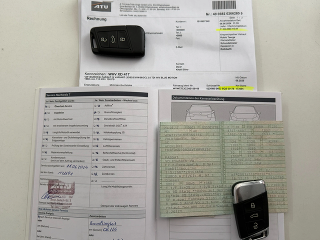 VW Passat 2.0TDI* 150к.с* СЕРВИЗНА КНИЖКА С ПЪЛНА ИСТОРИЯ В - автомобили, коли, обяви за нови и употребявани 14