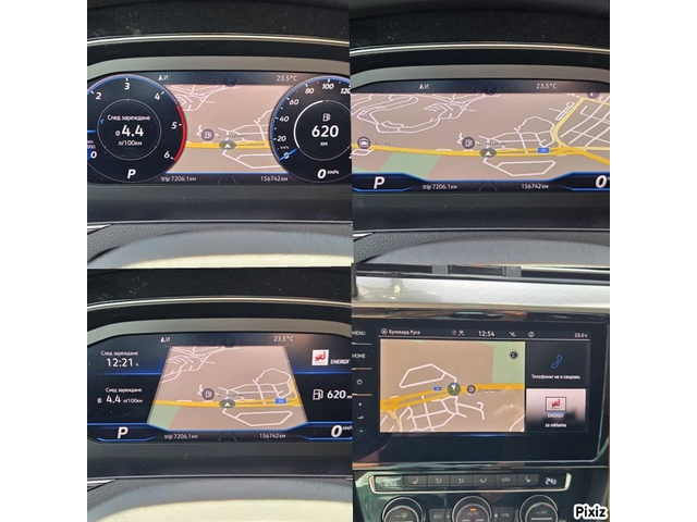 VW Passat DIGITAL ; LED дистроник - автомобили, коли, обяви за нови и употребявани 11