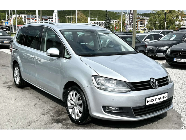 VW Sharan 2.0TDI 140HP 6+ 1 CAMERA NAVI EURO5B - автомобили, коли, обяви за нови и употребявани 2