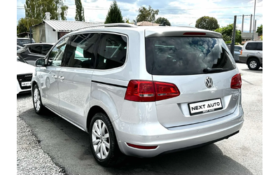 VW Sharan 2.0TDI 140HP 6+ 1 CAMERA NAVI EURO5B - автомобили, коли, обяви за нови и употребявани 6