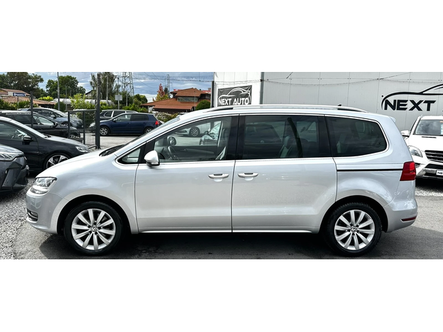VW Sharan 2.0TDI 140HP 6+ 1 CAMERA NAVI EURO5B - автомобили, коли, обяви за нови и употребявани 7