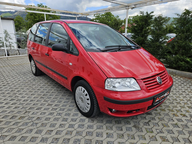 VW Sharan 1.8T-150кс= 7МЕСТА= КЛИМАТРОНИК= ПОДХОДЯЩ ЗА ГАЗ - автомобили, коли, обяви за нови и употребявани 1