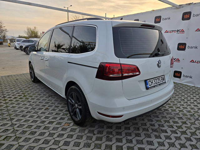 VW Sharan 2.0TDI-150кс= 7МЕСТА= АВТОМАТ= ДИСТРОНИК= LED - автомобили, коли, обяви за нови и употребявани 4