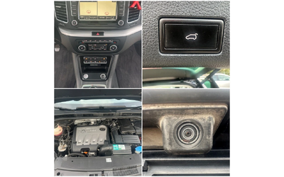 VW Sharan 2.0TDI 140kc 4x4 7mesten FULLL - автомобили, коли, обяви за нови и употребявани 11