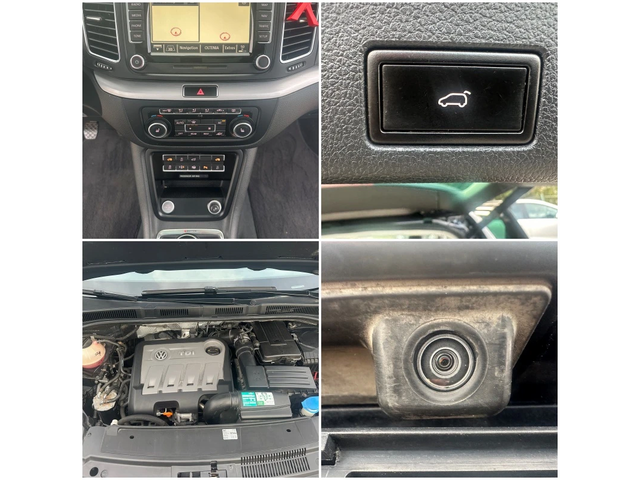 VW Sharan 2.0TDI 140kc 4x4 7mesten FULLL - автомобили, коли, обяви за нови и употребявани 11