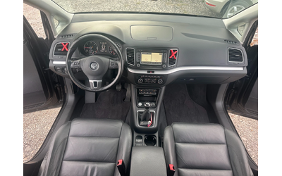 VW Sharan 2.0TDI 140kc 4x4 7mesten FULLL - автомобили, коли, обяви за нови и употребявани 9