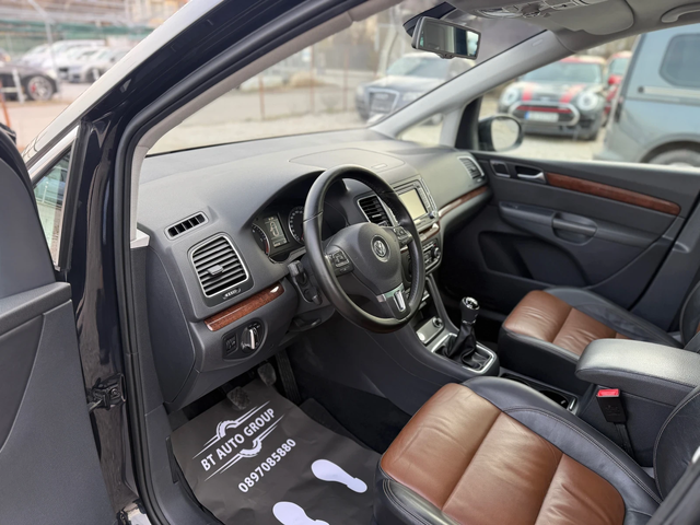 VW Sharan Business 5+ 1 МЕСТА 2.0TDI/140HP 4MOTION TOP! - автомобили, коли, обяви за нови и употребявани 6