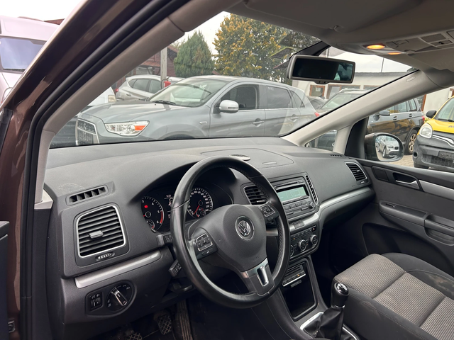 VW Sharan 2.0TDI 4MOTION NAVI EURO 5 - автомобили, коли, обяви за нови и употребявани 10