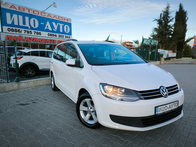 VW Sharan 2, 0ТDi-150k.c.6скорости, ЕВРО 5В! - автомобили, коли, обяви за нови и употребявани 7