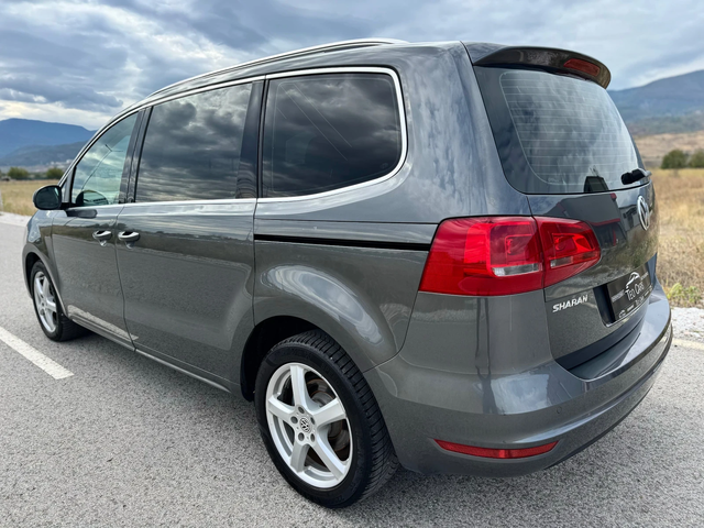 VW Sharan 2.0 TDI / LED / AVTOMAT / HIGHLINE / KOJA / NAVI - автомобили, коли, обяви за нови и употребявани 5