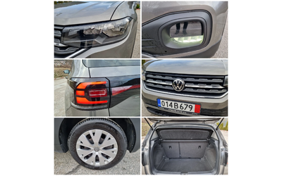 VW T-Cross 1.6 Tdi Distronik/Klima/2021g - автомобили, коли, обяви за нови и употребявани 16