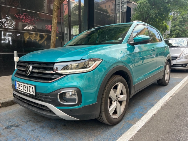 VW T-Cross Първи собственик ! 1.5 TFSI DSG 22600 км - автомобили, коли, обяви за нови и употребявани 0